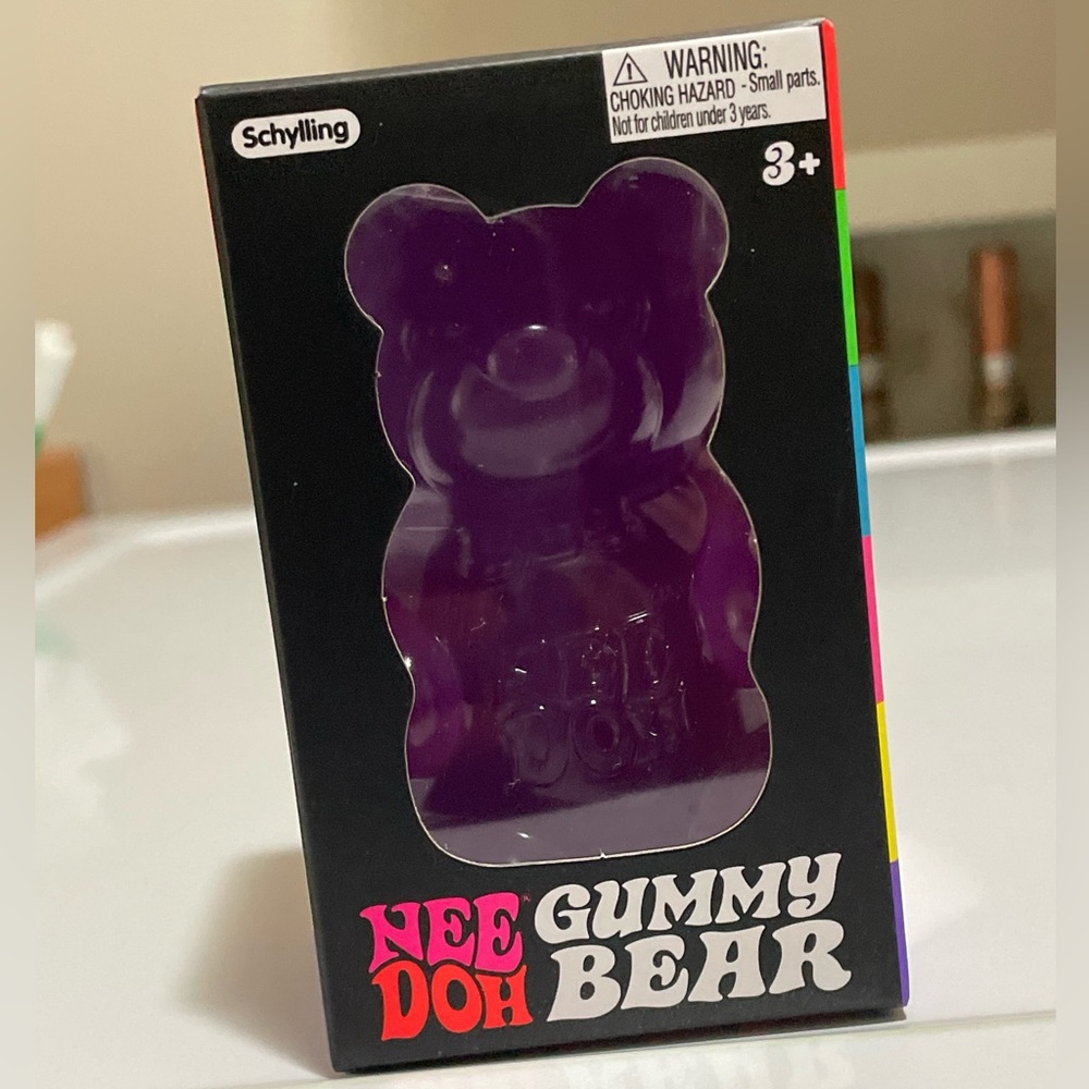NeeDoh Gummy Bear - Purple